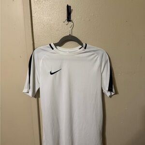 Nike White and Black Performance Jersey